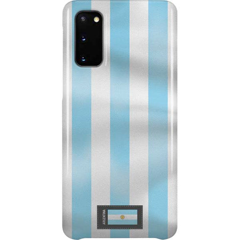 Argentina Soccer Flag Galaxy S20 Lite Case